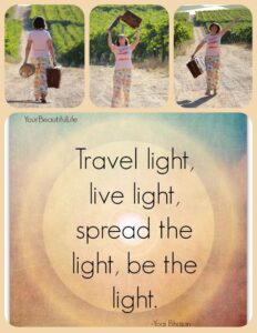 the power of traveling light