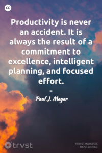 power of productivity quotes
